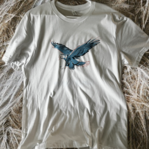 front view of the eagle t-shirt